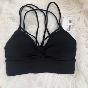 Lululemon Nulu Strappy V Neck Yoga/Sports Bra